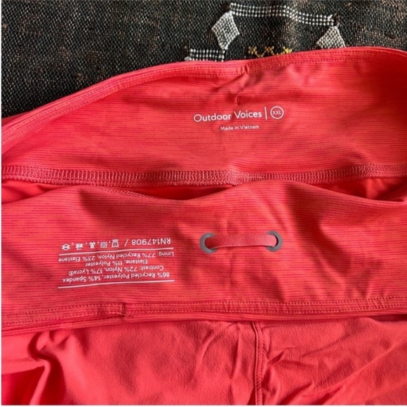 Outdoor Voices Hudson 4” Running Shorts in Coral size XXL - Picture 4 of 12